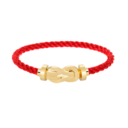 [⭐JeweliWhal]CHANCE LARGE 8 FIGURE BUCKLE NO DIAMOND BRACELET GOLD