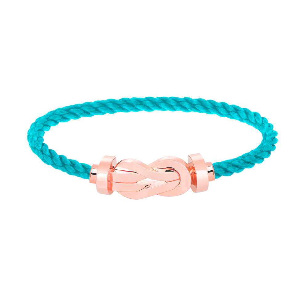 [⭐JeweliWhal]CHANCE LARGE 8 FIGURE BUCKLE NO DIAMOND BRACELET ROSE GOLD