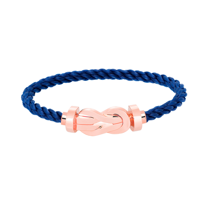 [⭐JeweliWhal]CHANCE LARGE 8 FIGURE BUCKLE NO DIAMOND BRACELET ROSE GOLD