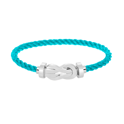 [⭐JeweliWhal]CHANCE LARGE 8 FIGURE BUCKLE NO DIAMOND BRACELET SILVER