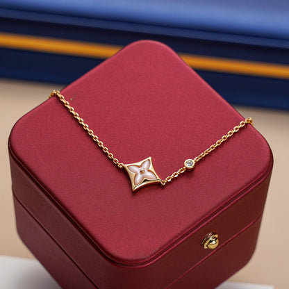 [⭐JeweliWhal]STAR 1 DIAMOND PINK GOLD BRACELET