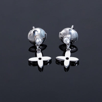 [⭐JeweliWhal]VIDYLLE SILVER DIAMOND MINI DROP EARRINGS