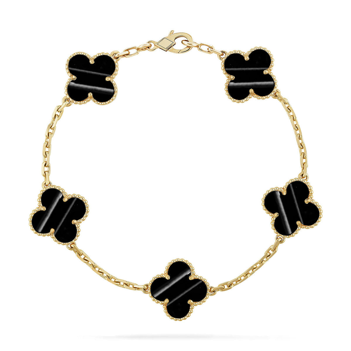 [⭐JeweliWhal] CLOVER 5 MOTIF PULSAR STONE BRACELET COLLECTION