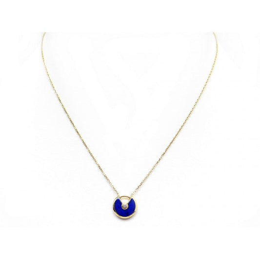 [⭐JeweliWhal]AMULETTE ROSE GOLD AGATE NECKLACE