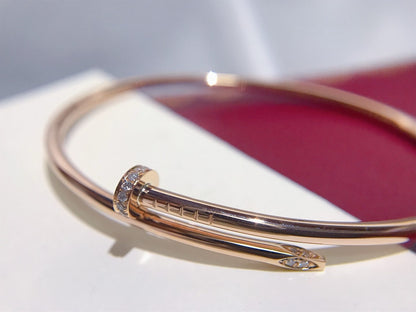 [⭐JeweliWhal]JUSTE BRACELET 2.5MM DIAMONDS