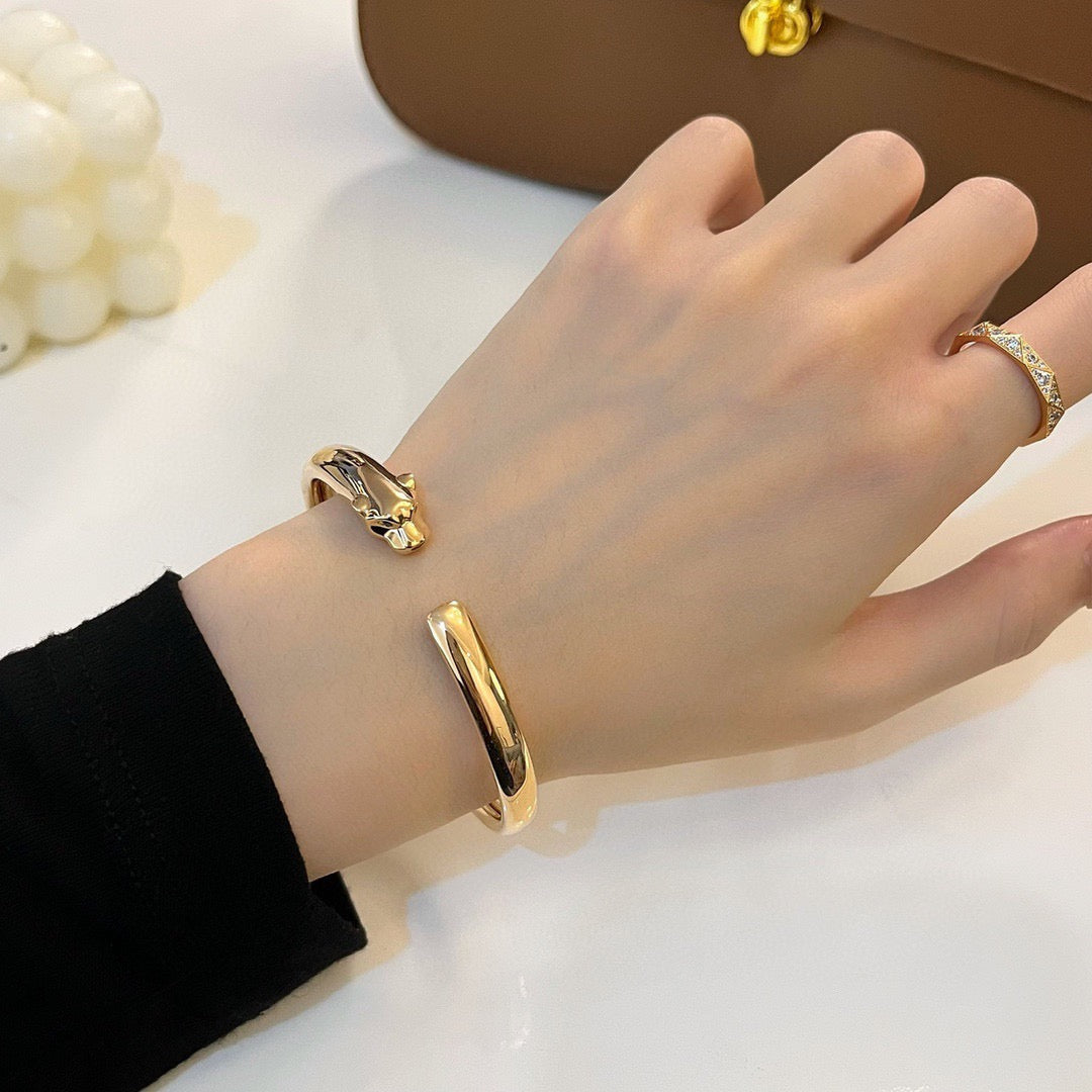 [⭐JeweliWhal]PANTHERE OPEN BRACELET