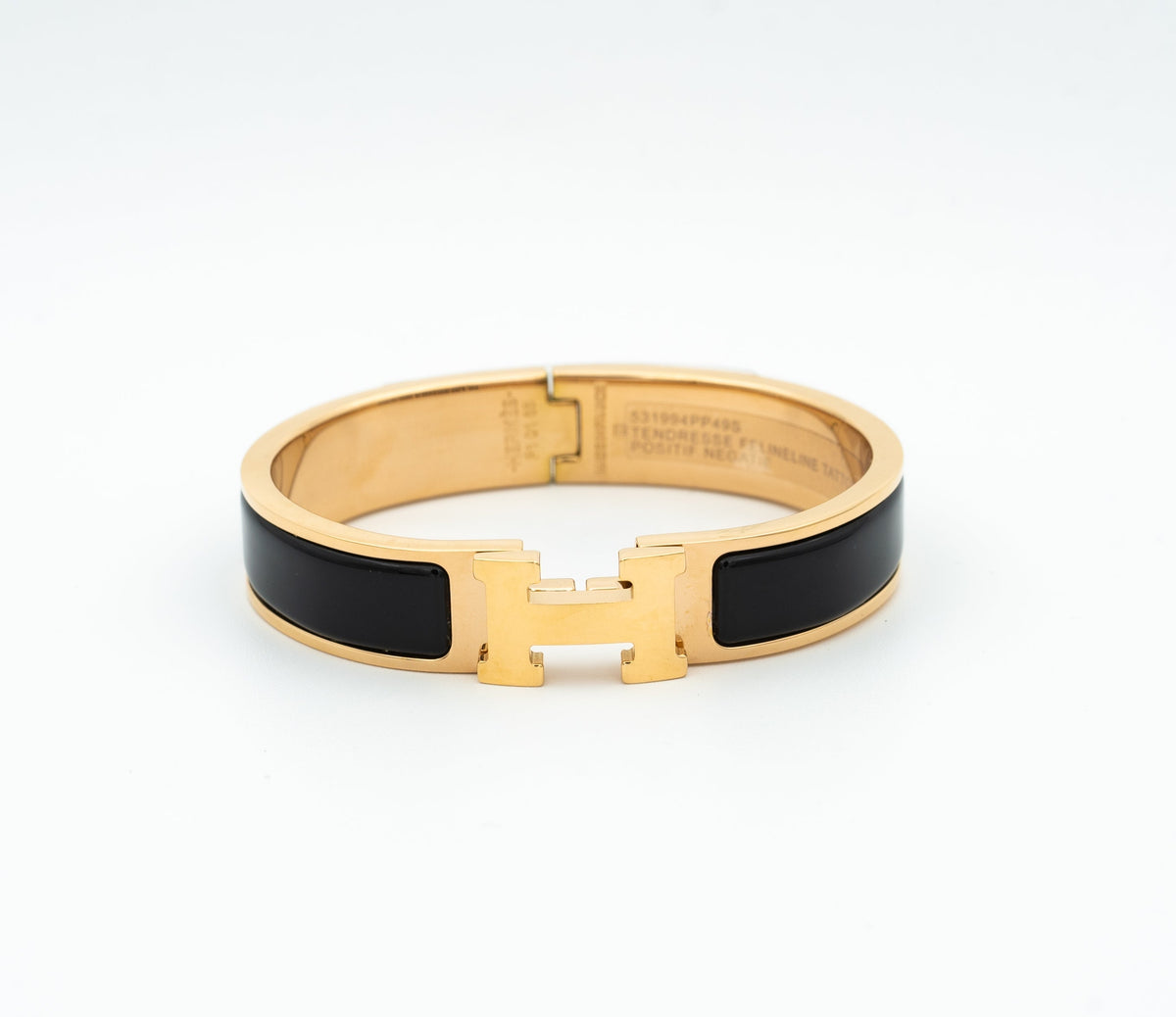 [⭐JeweliWhal]H BLACK BRACELET