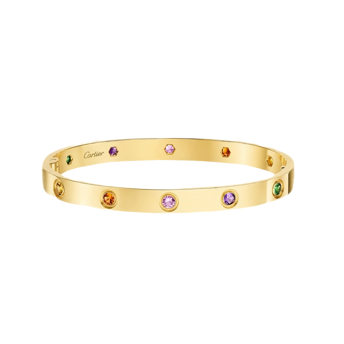 [⭐JeweliWhal] 2026 RAINBOW LOVE BRACELET 6.1MM  10 DIAMONDS