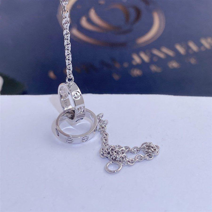 [⭐JeweliWhal]LOVE BRACELET DOUBLE RING