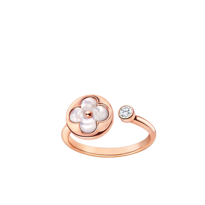 [⭐JeweliWhal]SUN 1 DIAMOND PINK MOP RING