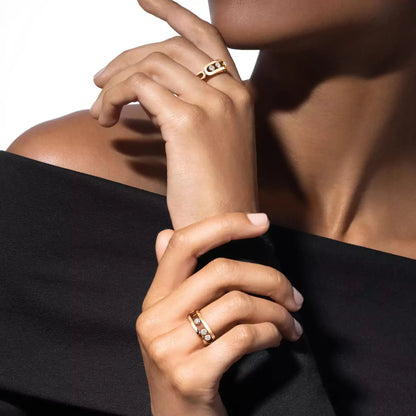 [⭐JeweliWhal] MoveGold Diamond Ring