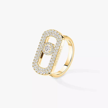 [⭐JeweliWhal]So Move Pave_-Set Diamond Ring