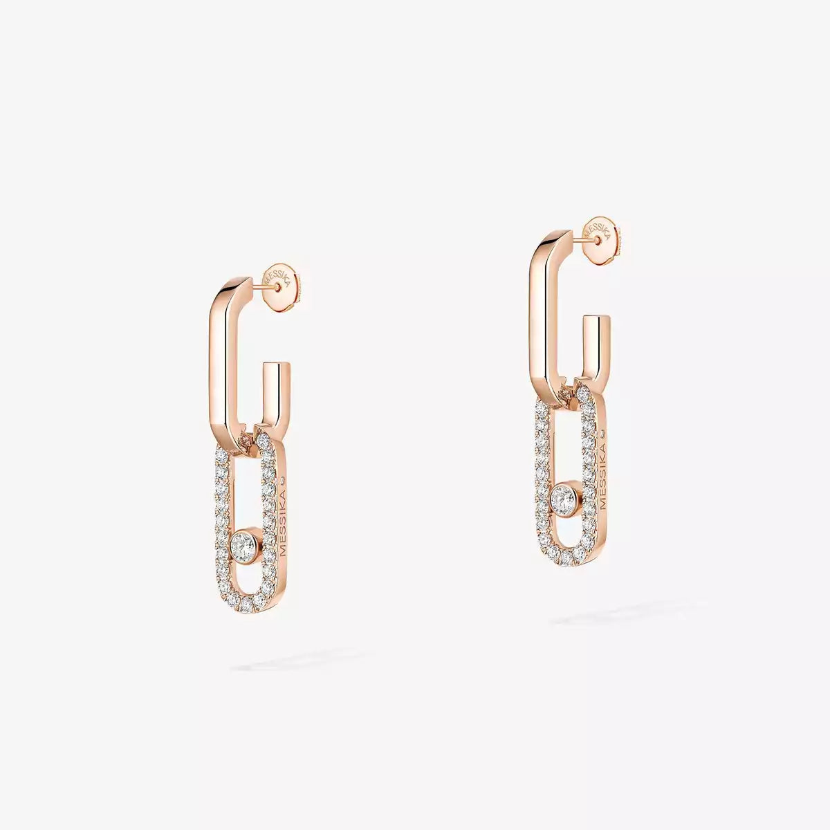 [⭐JeweliWhal]Move Link Diamond Earrings