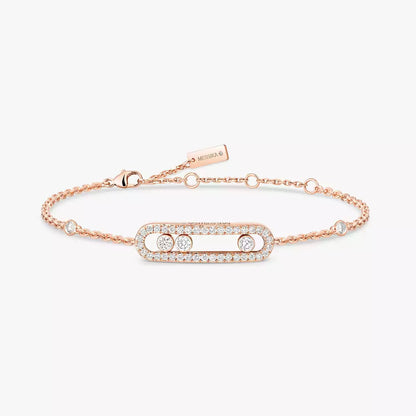 [⭐JeweliWhal]Pavé Baby Move Diamond Bracelet