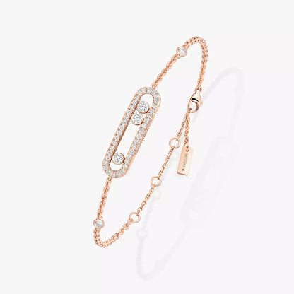 [⭐JeweliWhal]Pavé Baby Move Diamond Bracelet