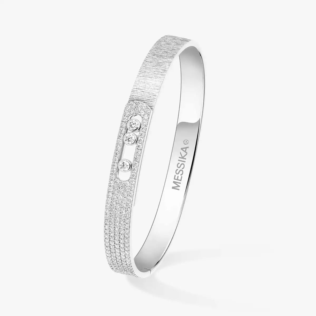[⭐JeweliWhal]Move Noa Ciselé half pavé bangle