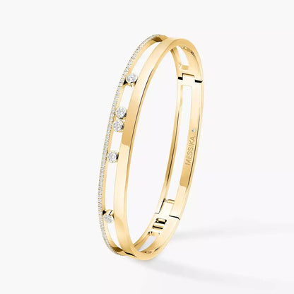 [⭐JeweliWhal]Move Romane Diamond Bangle Bracelet