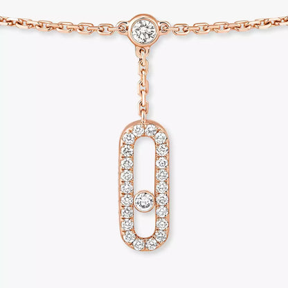 [⭐JeweliWhal] Move Uno pavé ankle bracelet