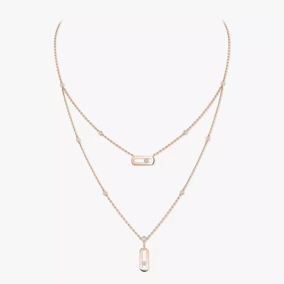 [⭐JeweliWhal] Move Uno Diamond Necklace