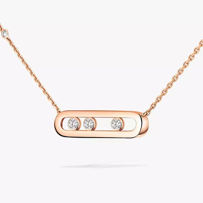 [⭐JeweliWhal] Baby Move Gold Diamond Necklace