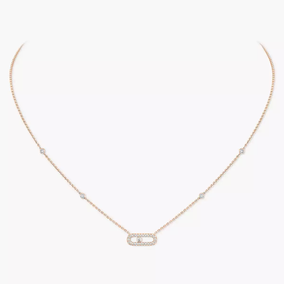 [⭐JeweliWhal]Diamond Necklace Move Uno