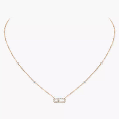 [⭐JeweliWhal]Diamond Necklace Move Uno