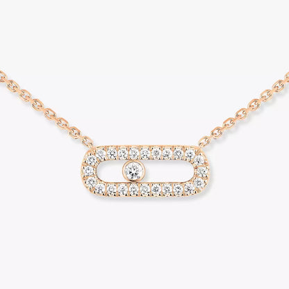 [⭐JeweliWhal]Diamond Necklace Move Uno