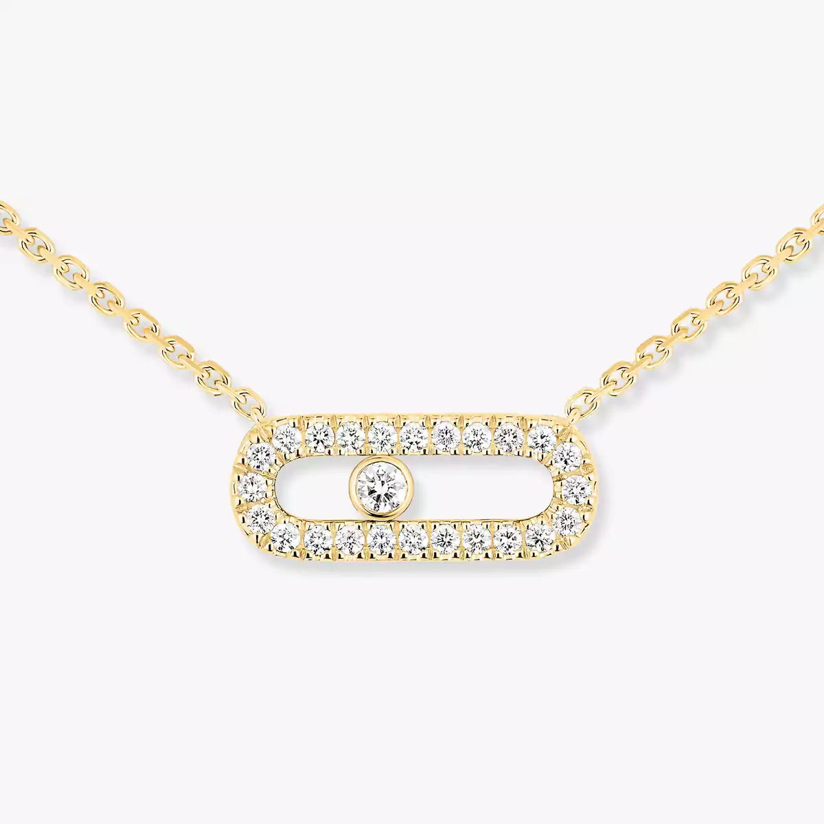 [⭐JeweliWhal]Diamond Necklace Move Uno