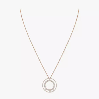 [⭐JeweliWhal]Move Romane Long Pave_-Set Diamond Necklace