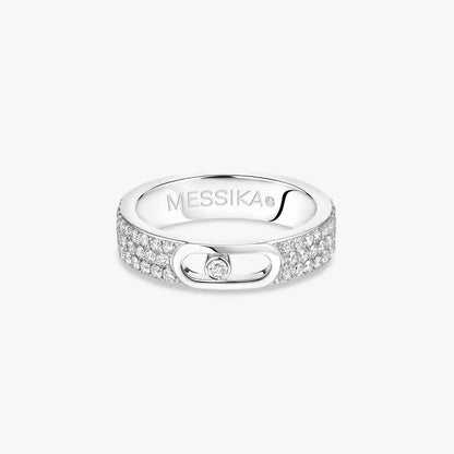 [⭐JeweliWhal]Move Joaillerie Pave_ Diamond Wedding Ring
