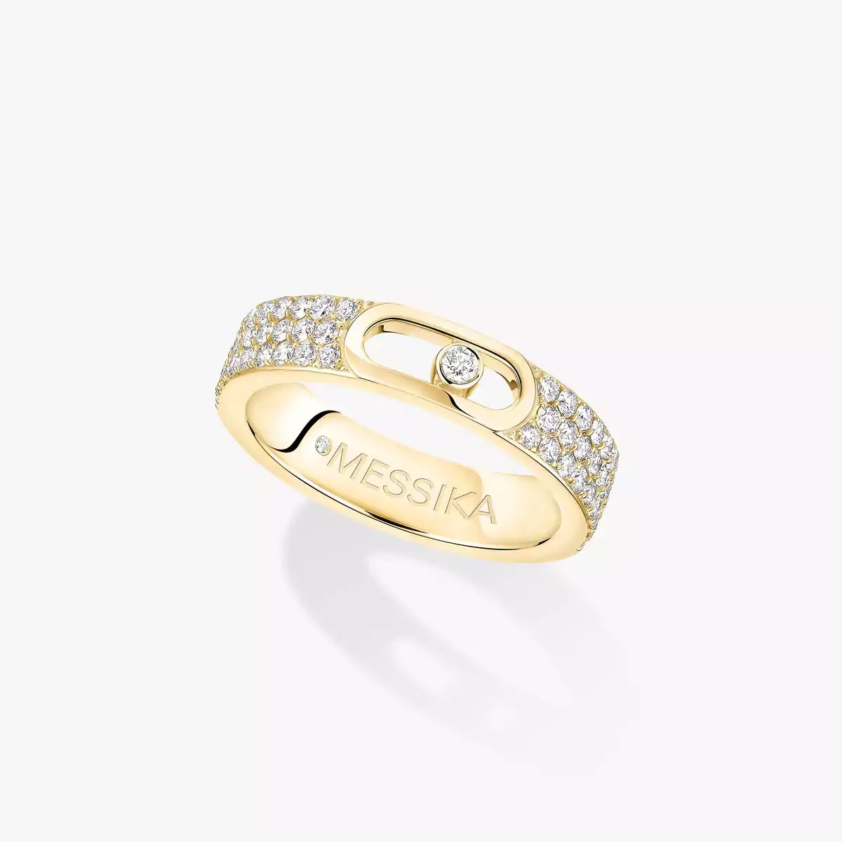 [⭐JeweliWhal]Move Joaillerie Pave_ Diamond Wedding Ring