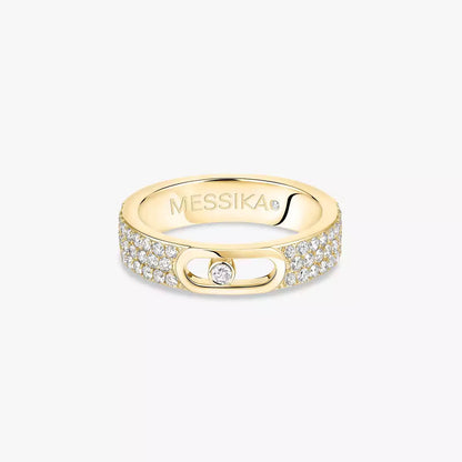 [⭐JeweliWhal]Move Joaillerie Pave_ Diamond Wedding Ring