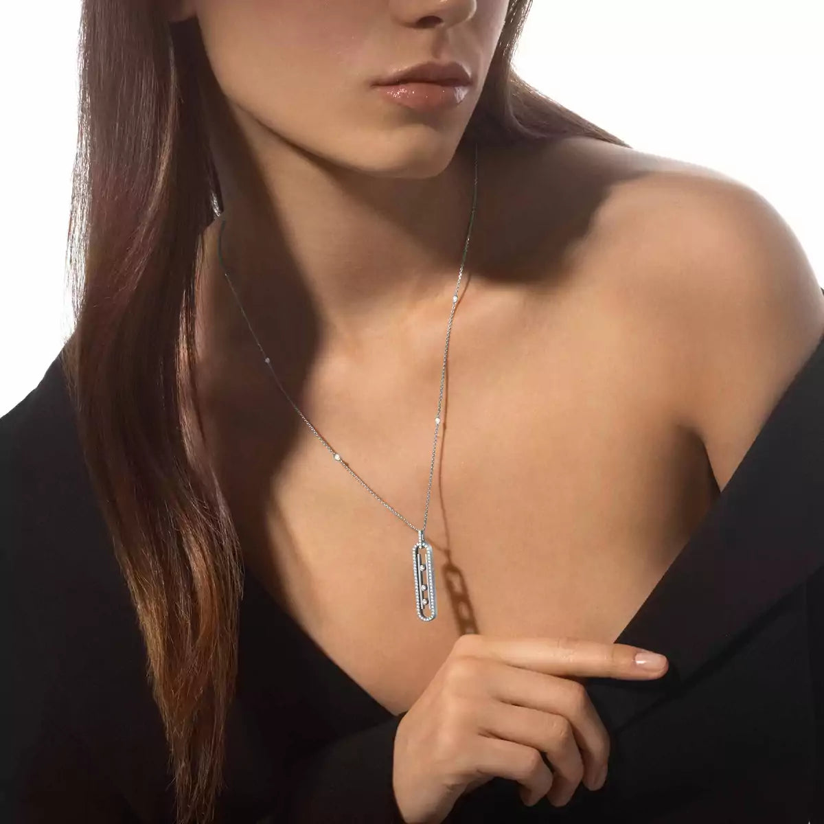 [⭐JeweliWhal]Diamond Necklace Move 10Th