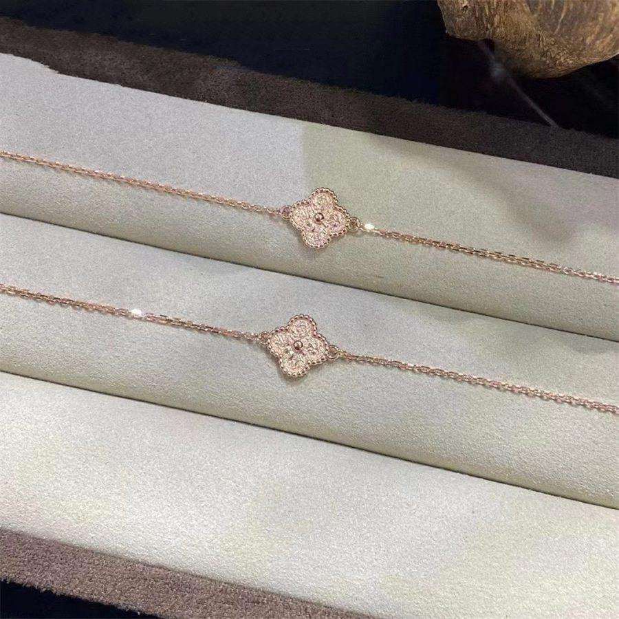 [⭐JeweliWhal]CLOVER SINGLE FLOWER BRACELET
