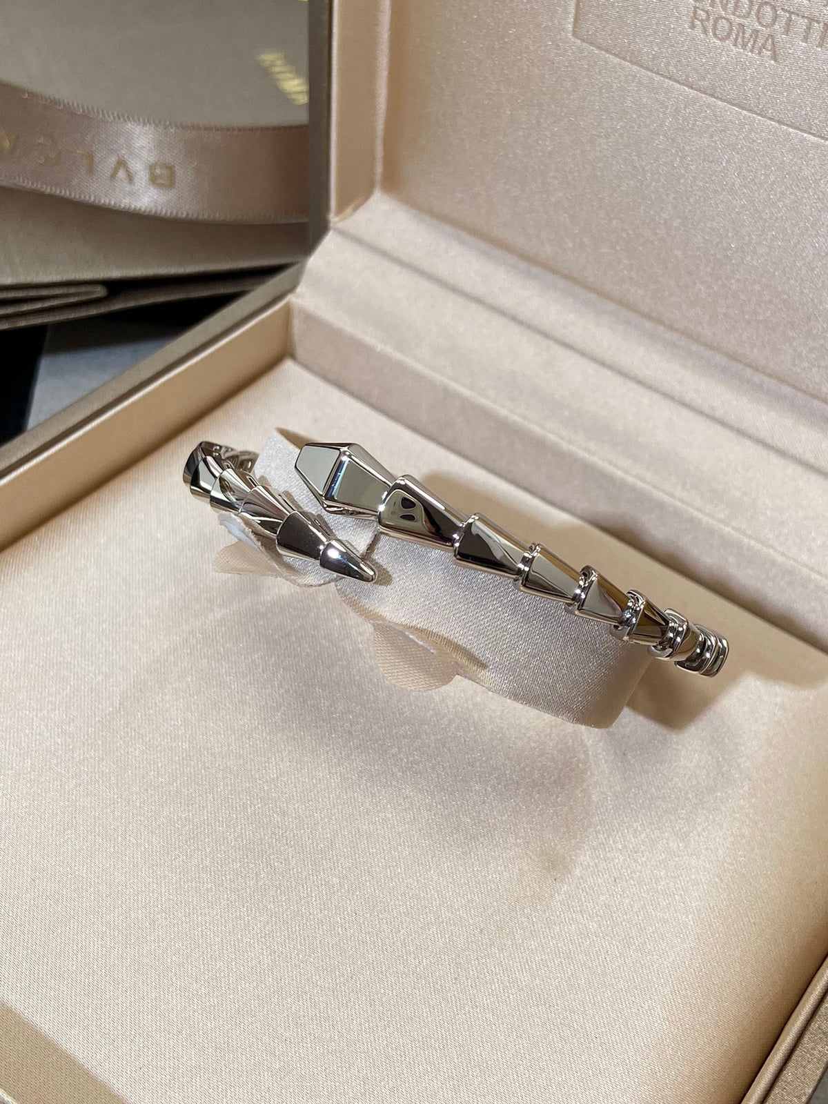 [⭐JeweliWhal]SERPENTI VIPER SILVER BRACELET